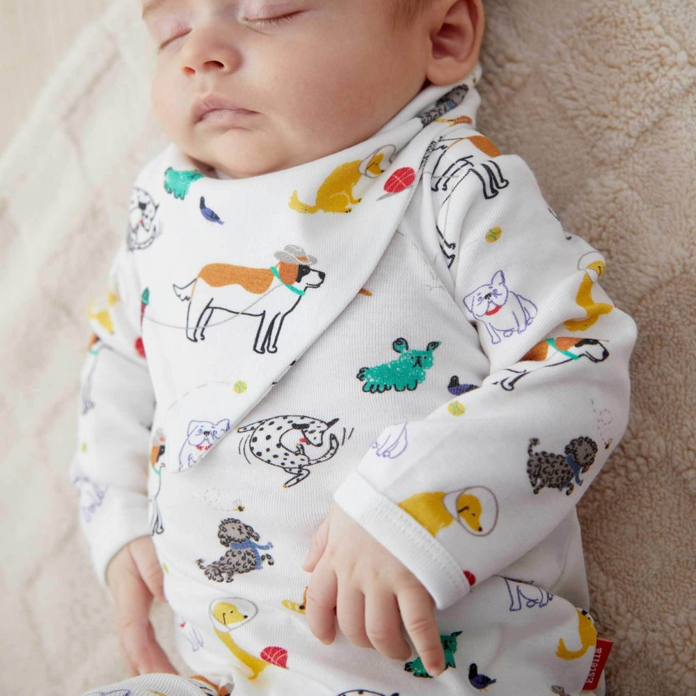 Dog Print Romper|12867