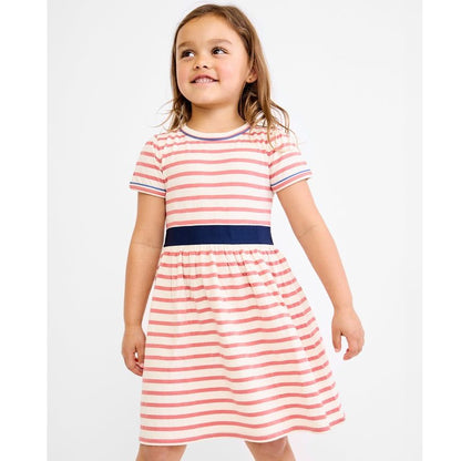 Mirren Dress, Nautical Red Stripe|6832