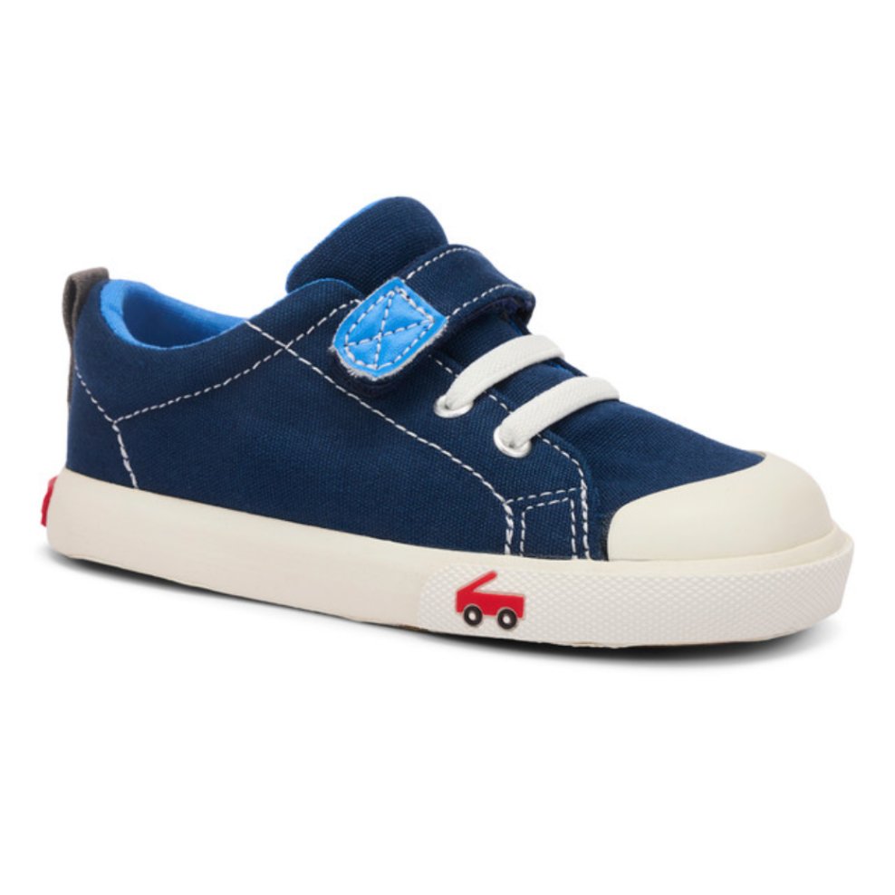 Stevie II / Navy Canvas Sneaker|1756
