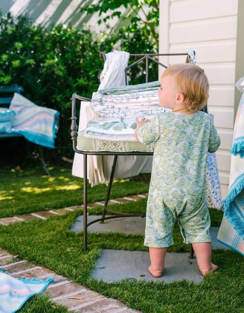 Walker Terry Romper - Hoppy Place|6923