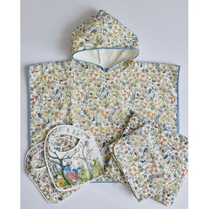 Foxy Forest Swim Poncho|7036