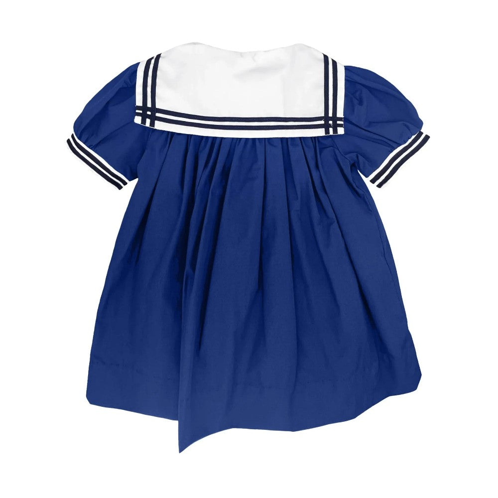Navy Nautical Sailor Dress|13297