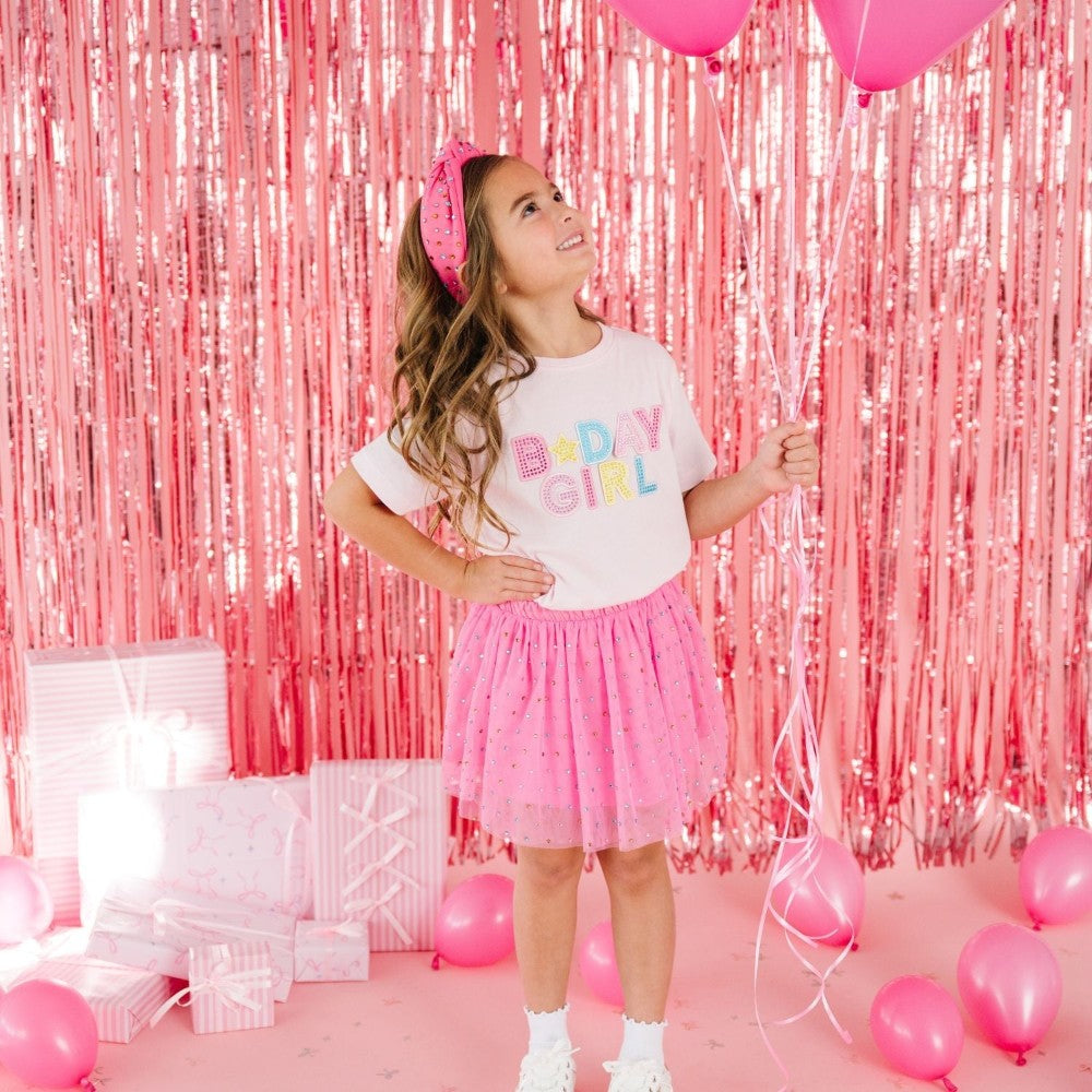 Birthday Girl Rhinestone T-shirt|12563