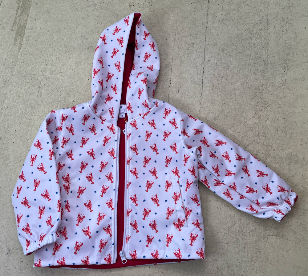 Lobsters + Stars Raincoat|10504