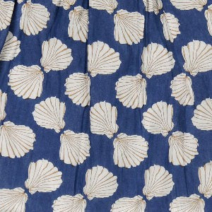 Belle Sundress-Shell Beach Navy|11754