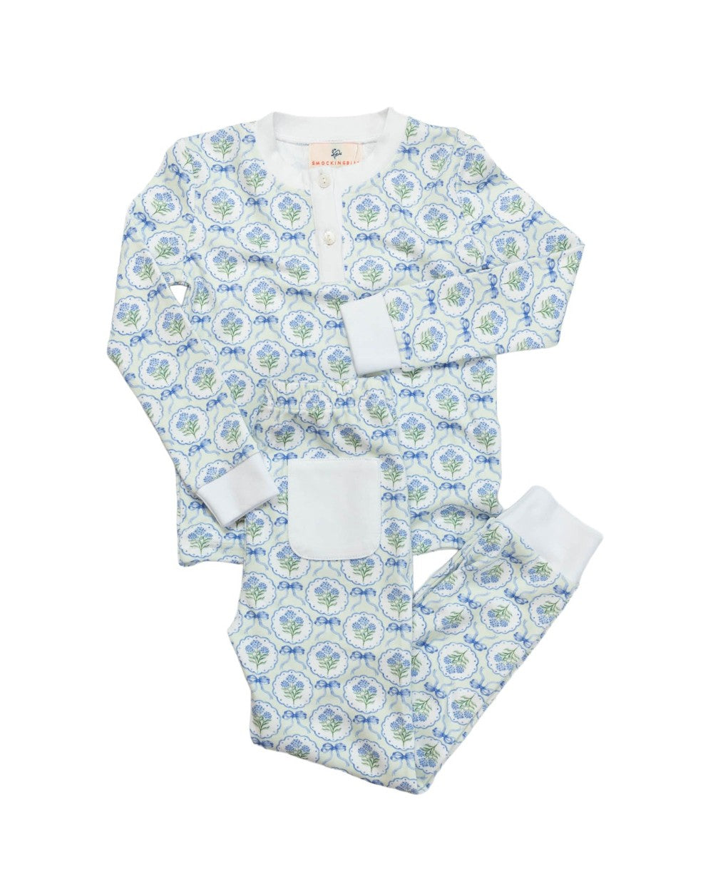 Hydrangea Garden Pajama Set|10746