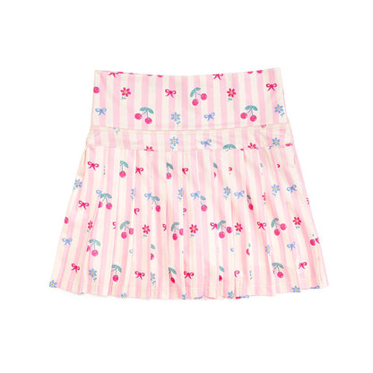 Cherry Bow Athletic Skort|11653