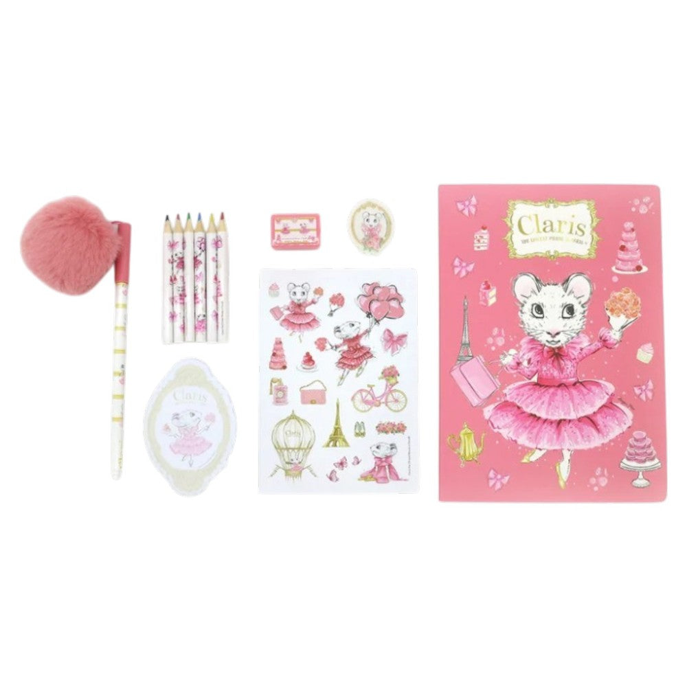 Claris the Mouse - Magnificent Mess Stationary Set|11215