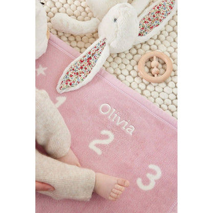 Blush Milestone Mini Blanket|10232