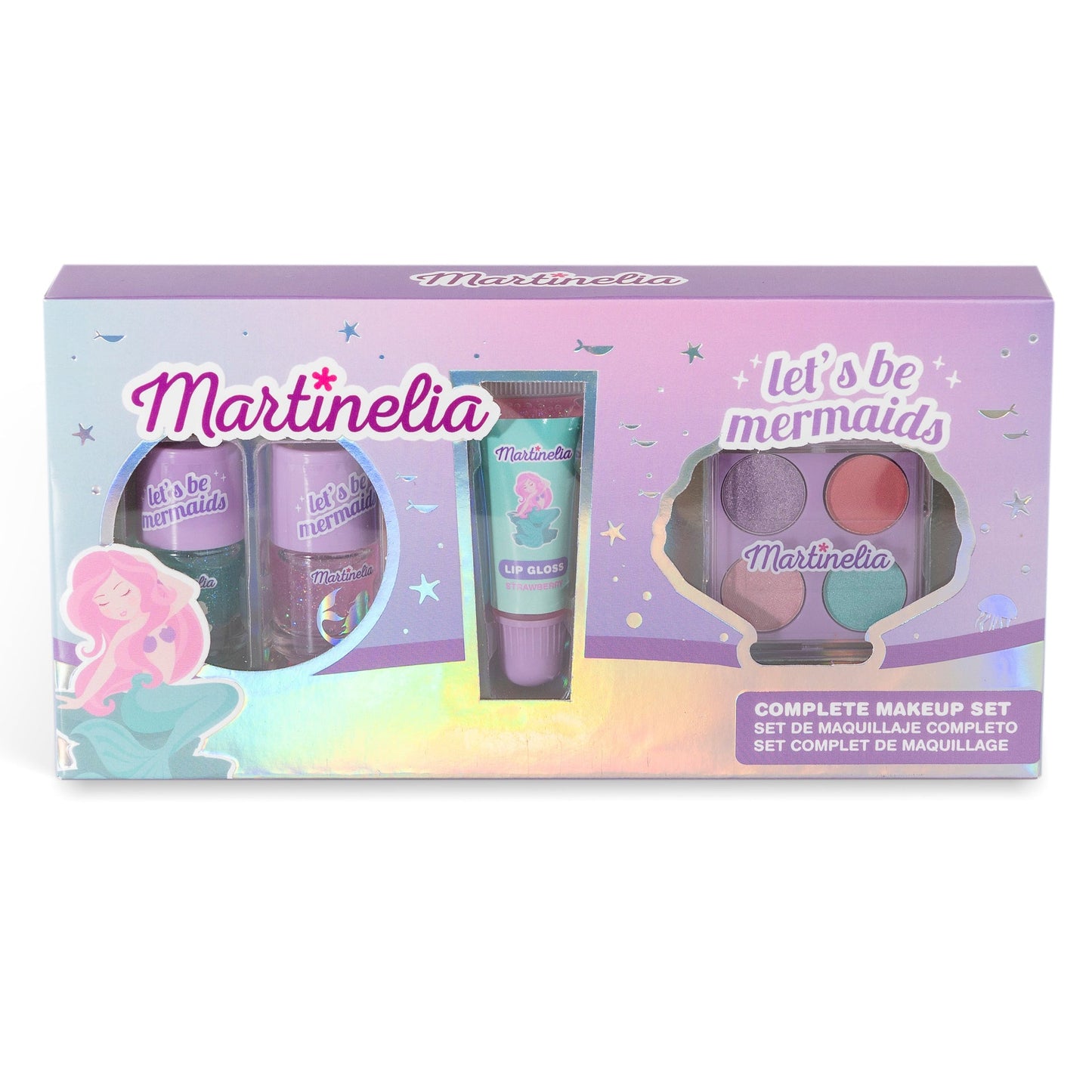 Let's Be Mermaids Make-up Set