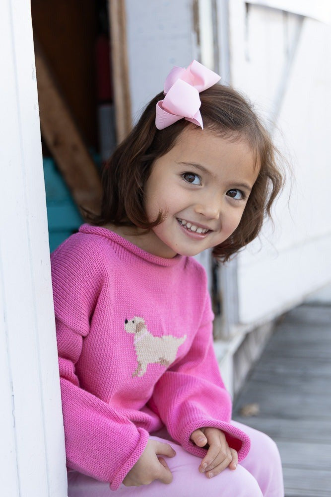 Goldie The Retriever Roll Neck Sweater|9565