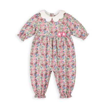 Floral Knit Longall w Flowers|12901