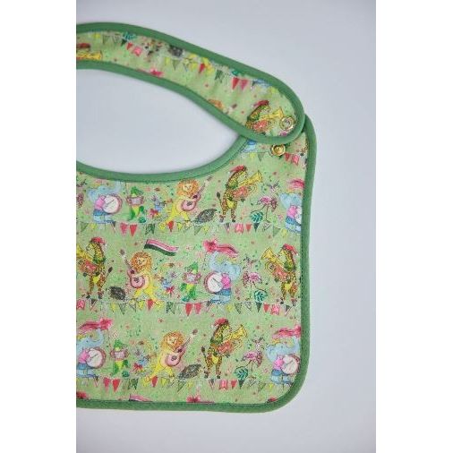 Musical Jubilee Bib in Green|6926