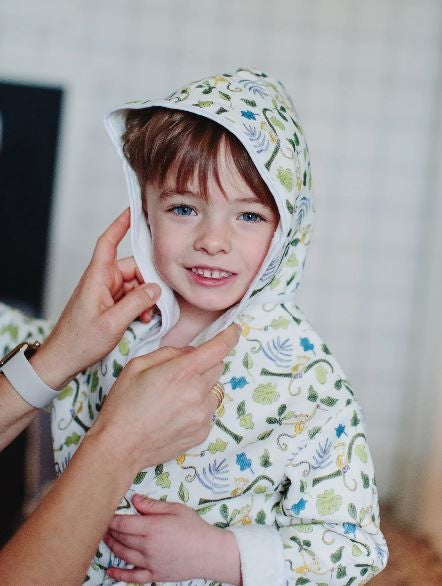 Happy Monkey Bathrobe|7018