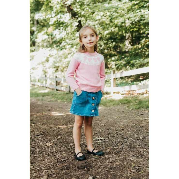 Pink Bow Sweater|9643