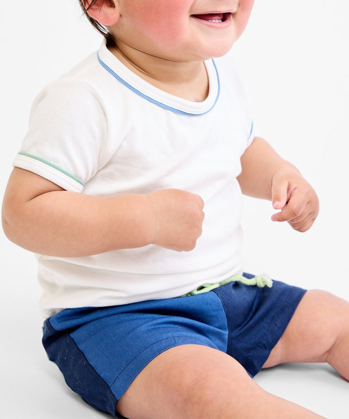 Bingo Baby Short, Cool Color Block|6794