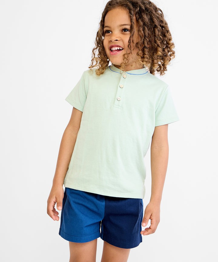 Bingo Short, Cool Color Block|6804