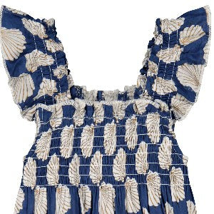 Leila Romper- Shell Beach Navy|11760