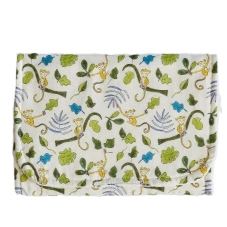 Happy Monkey Burp Cloth|7433
