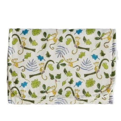 Happy Monkey Burp Cloth|7433