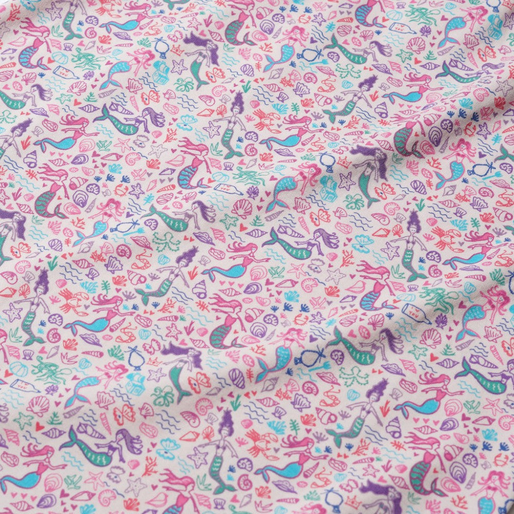 Mermaids Print Girls Weezie Bubble|7340