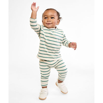 Andy Baby Legging, Pine Stripe|9384