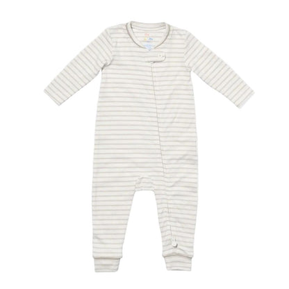Ziggy Zip Romper, Cloud Mini Stripe|10972