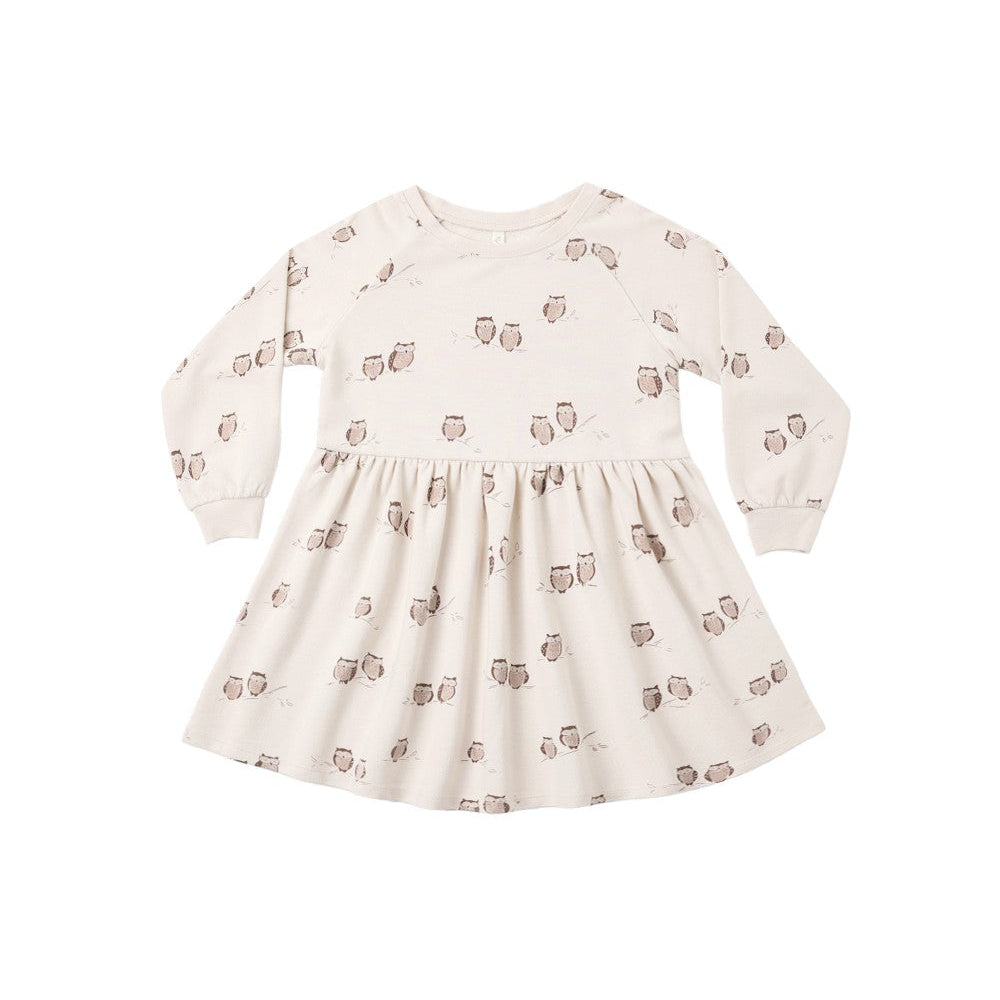 Raglan Dress Owls|11937