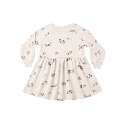 Raglan Dress Owls|11937