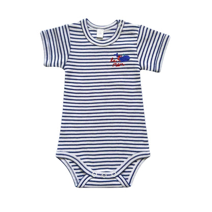 Whale Embroidered Onesie|12874