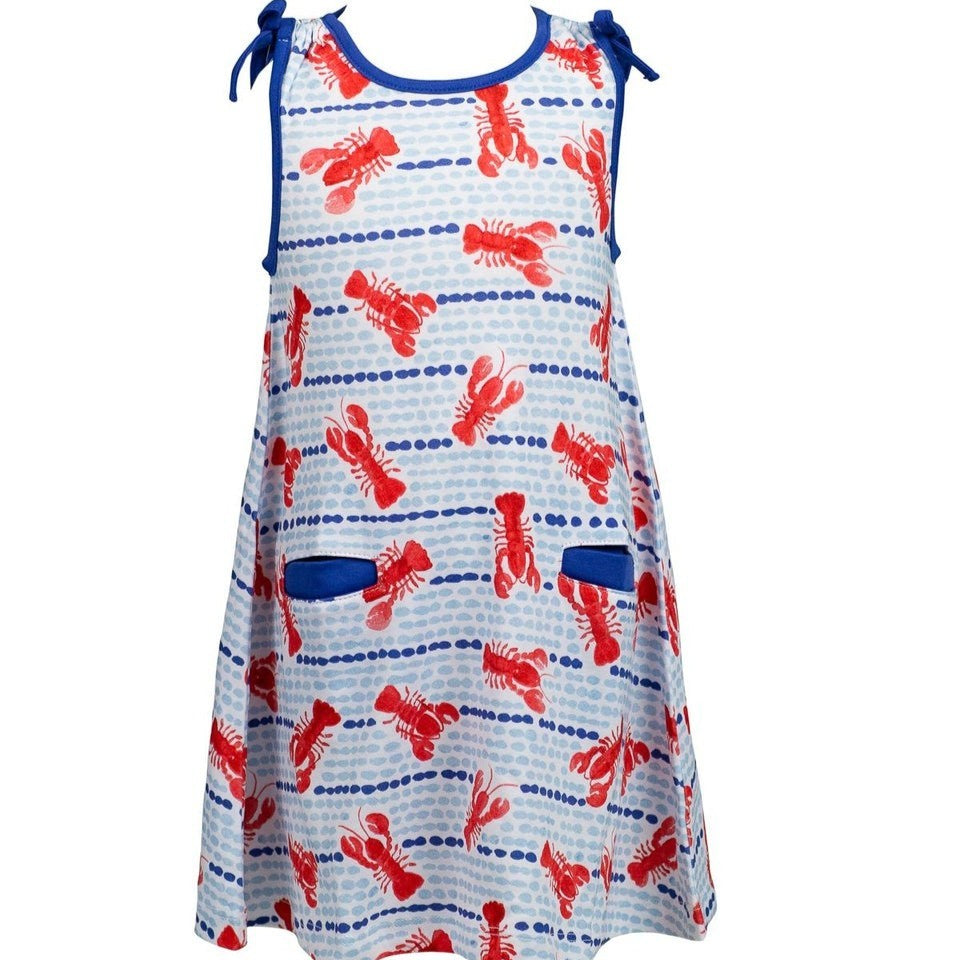 Lobster Sleeveless Dress|10936