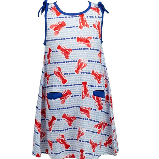 Lobster Sleeveless Dress|10936