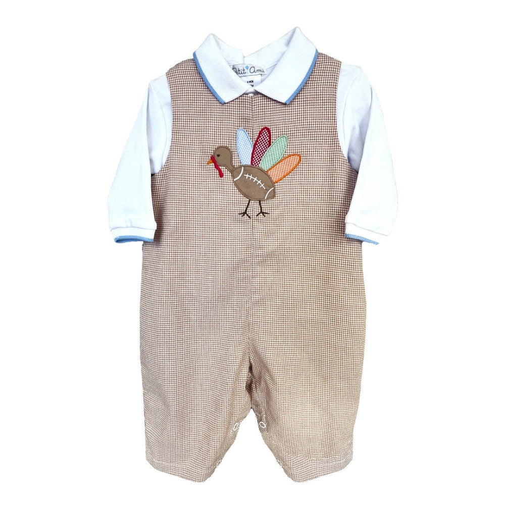 Football Turkey Applique Longall|13288