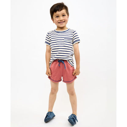 Willie T-Shirt, Navy Stripe|10528