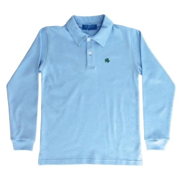 Harry L/S Polo- Bayberry|7543