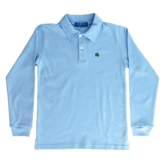 Harry L/S Polo- Bayberry|7543