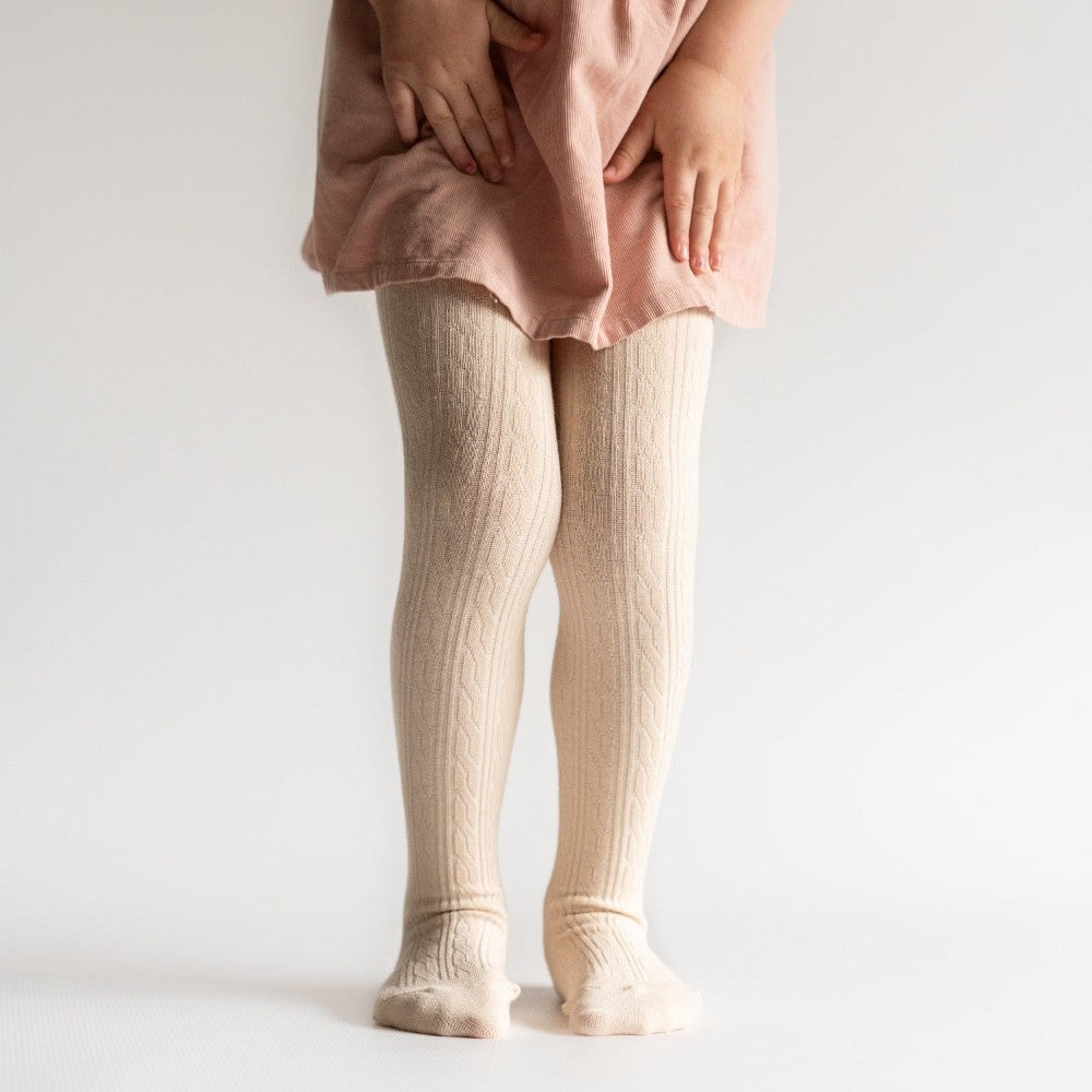 Vanilla Knit Tights|10423