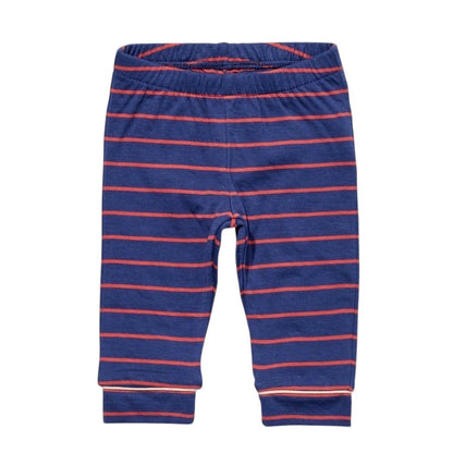 Andy Baby Legging, Navy Fine Stripe|9089