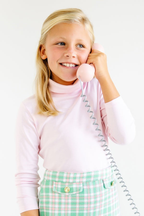 Tatum's Turtleneck Shirt - Palm Beach Pink|12750