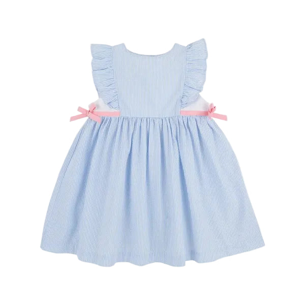 Pammy's Pinafore Dress-Seersucker|11134