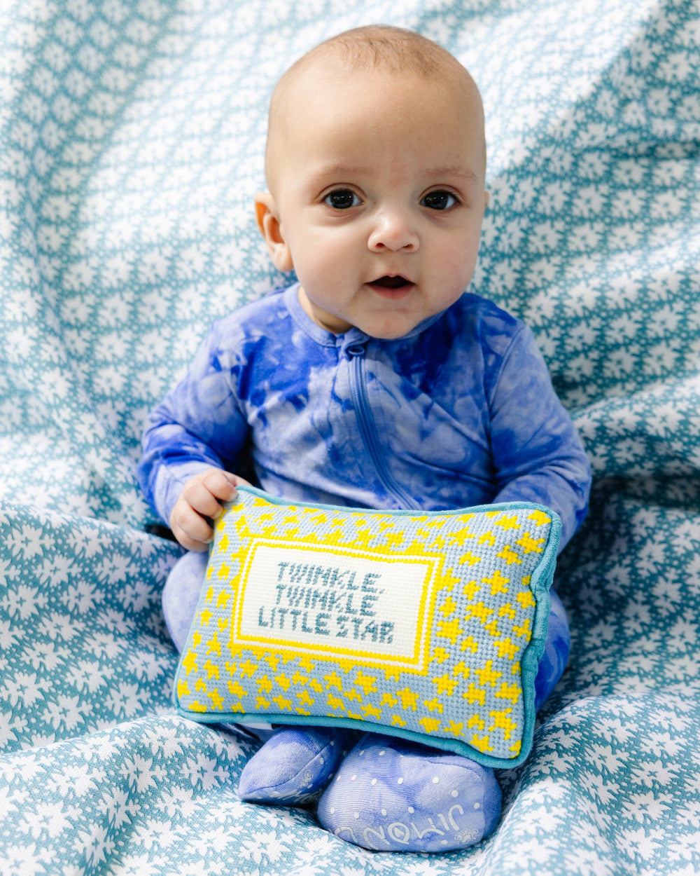 Twinkle Twinkle Mini Needlepoint Pillow|13540
