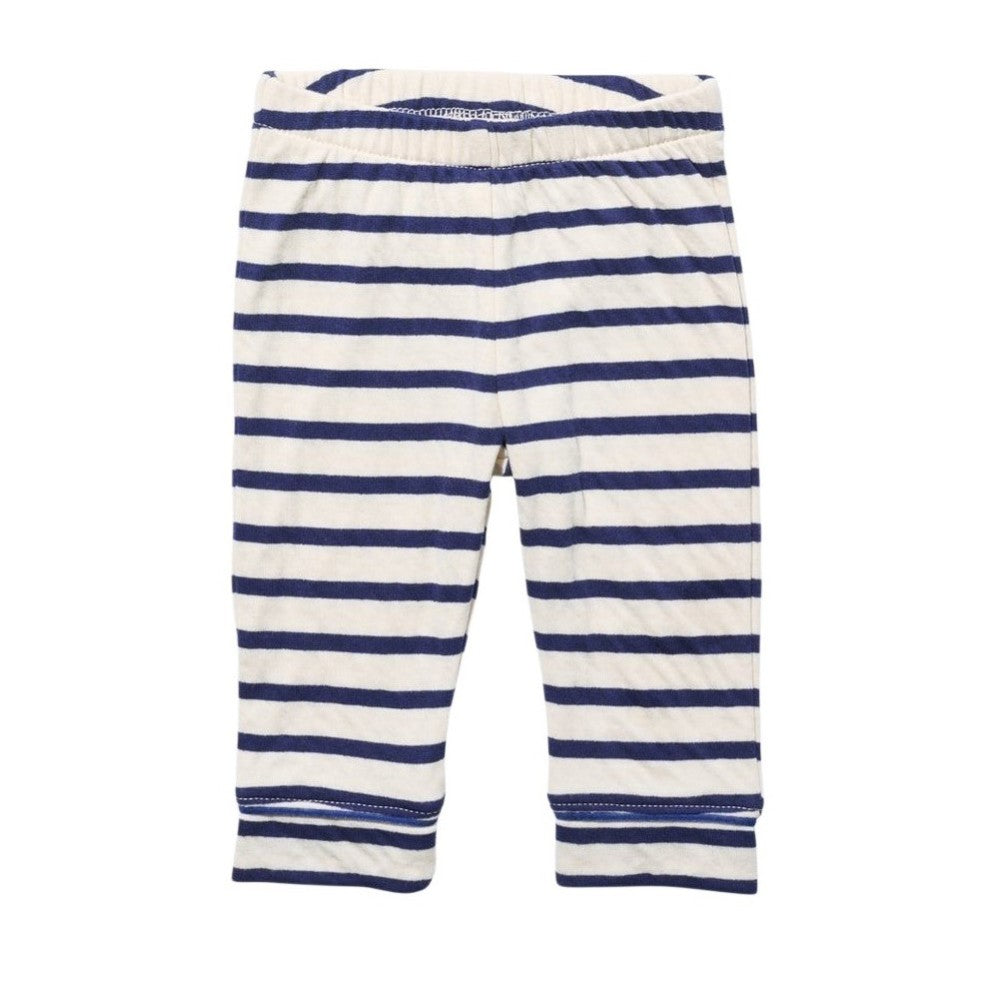 Andy Baby Legging, Navy Stripe|9400
