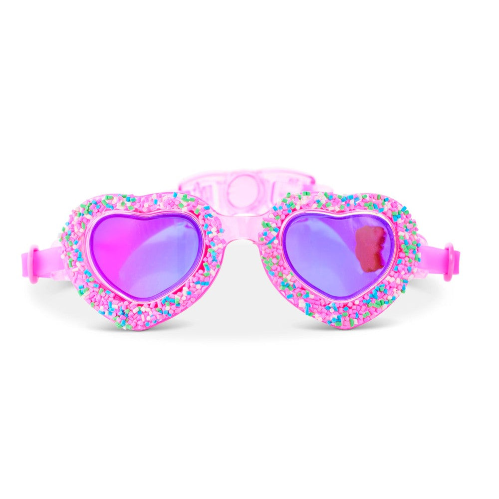 Sprinkle Heart Swim Goggles - Sugar Coated Sweetheart|11238