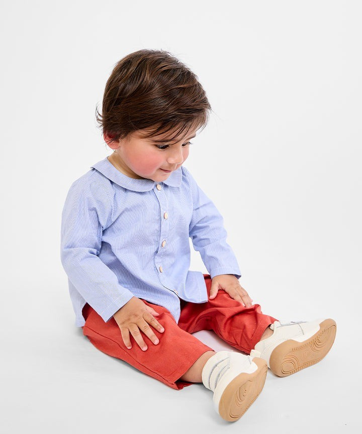 Bowie Baby Pant, Tomato|9514
