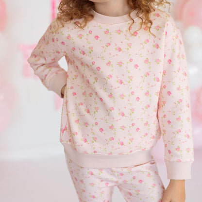 Pink Rose Sweatshirt|12547