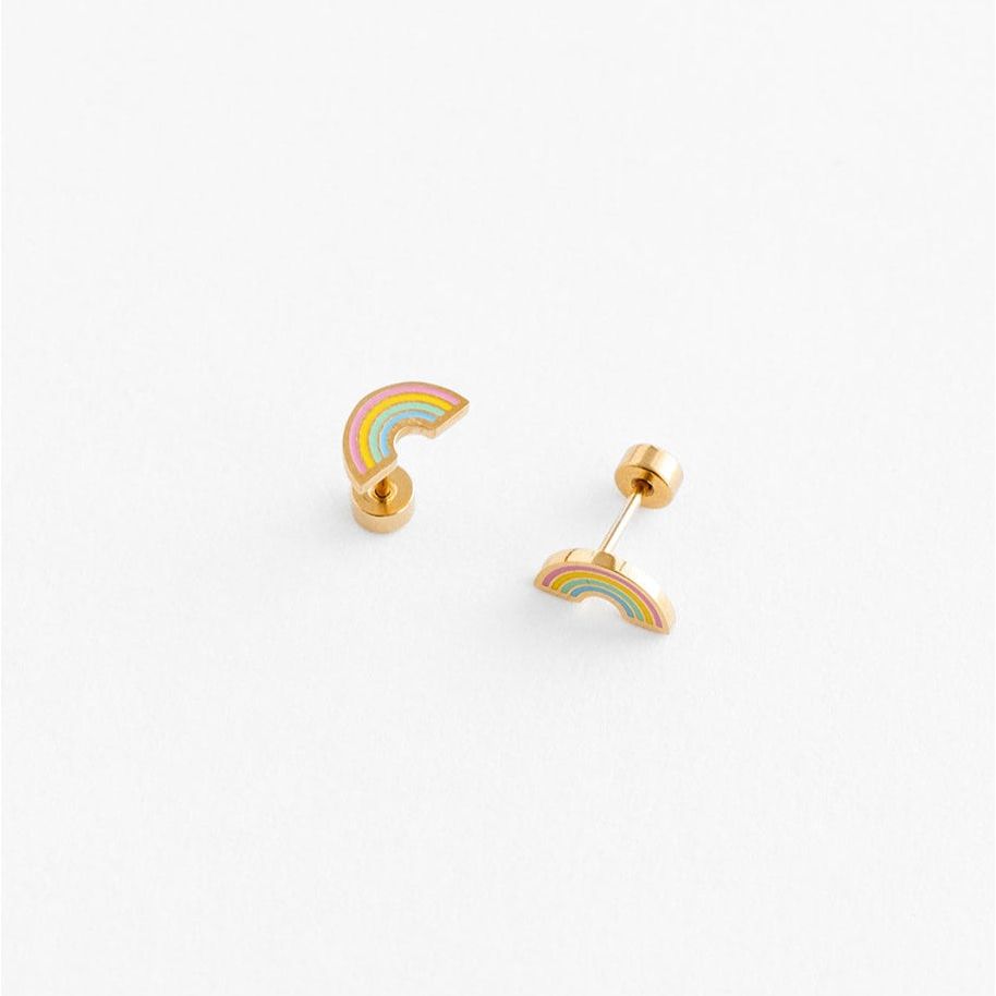 Pastel Rainbow Earrings|11070
