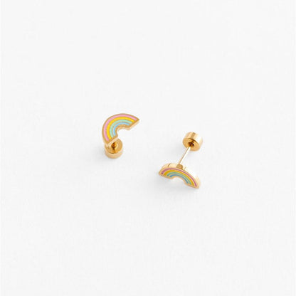 Pastel Rainbow Earrings|11070