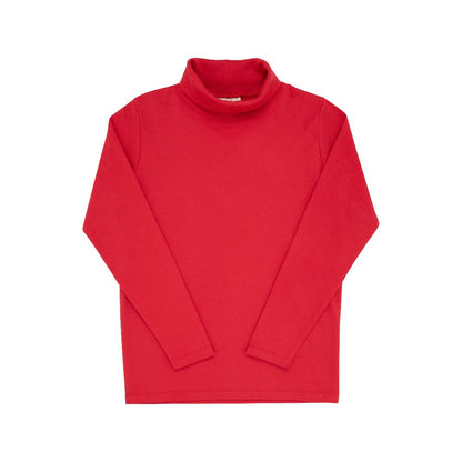 Tatum's Turtleneck Shirt - Richmond Red|12265