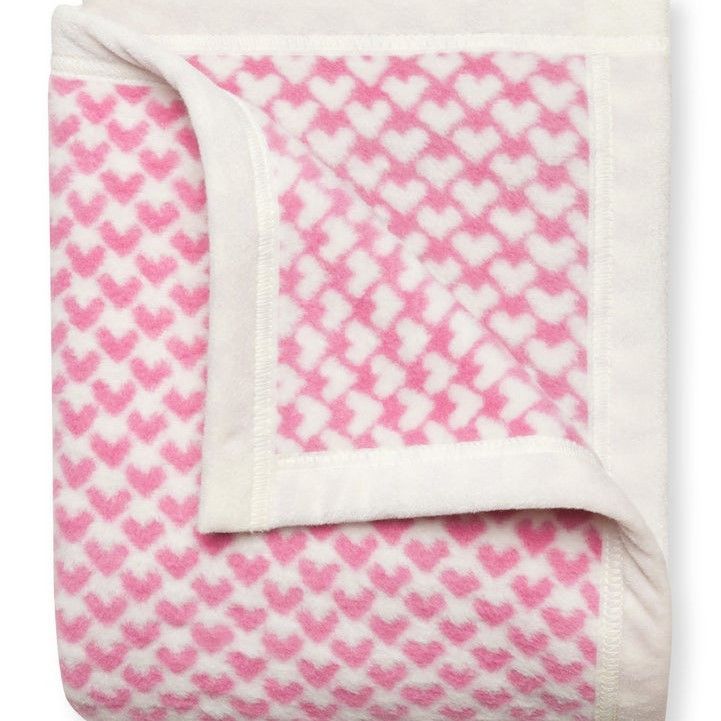 All My Heart Bubblegum Mini Blanket|3648