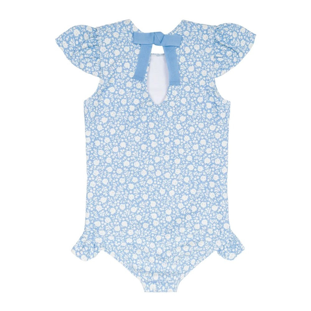 Girls Alpine Fiore Ruffle Cap Sleeve One Piece|10686